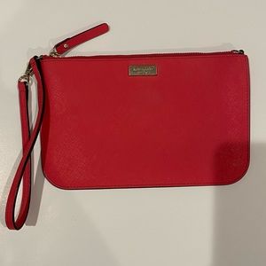 Kate Spade Coral Pink Wristlet